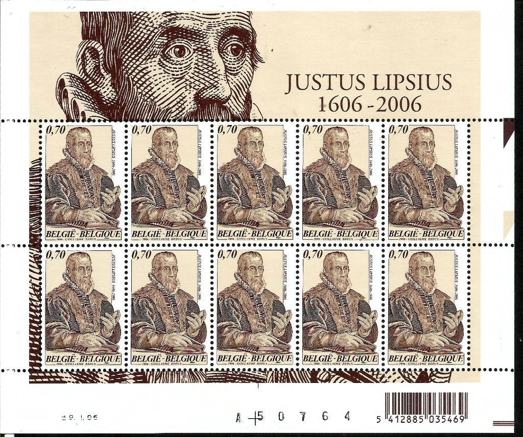 2006 Justus Lipsius OBP F3500**, Orginele gom, Ophalen of Verzenden, Zonder stempel, Postfris