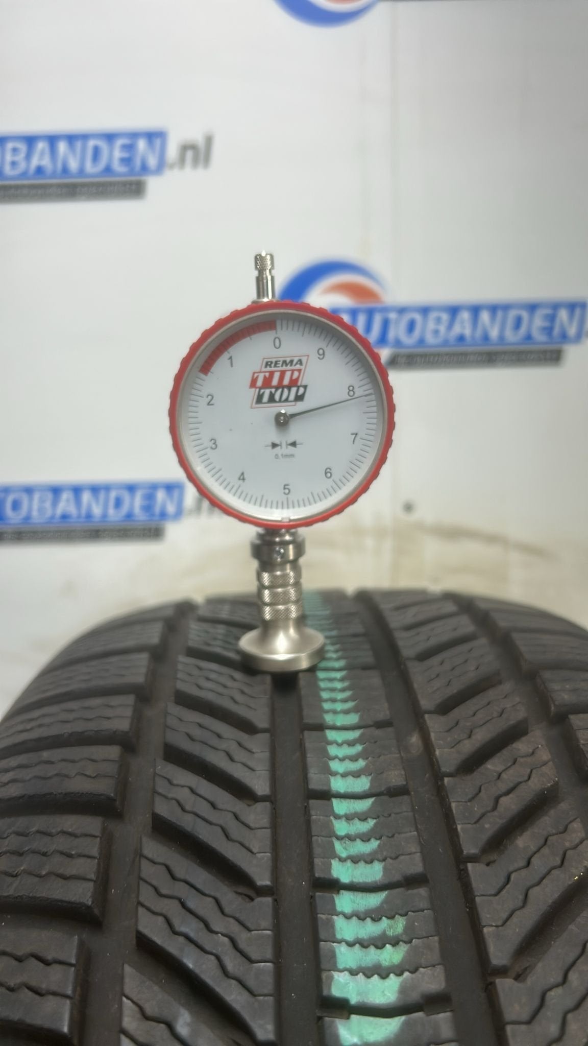 2x Continental Wintercontact TS870P 235/55 R18 100H 235/55/1, Auto-onderdelen, Banden en Velgen, 18 inch, Gebruikt, -, -