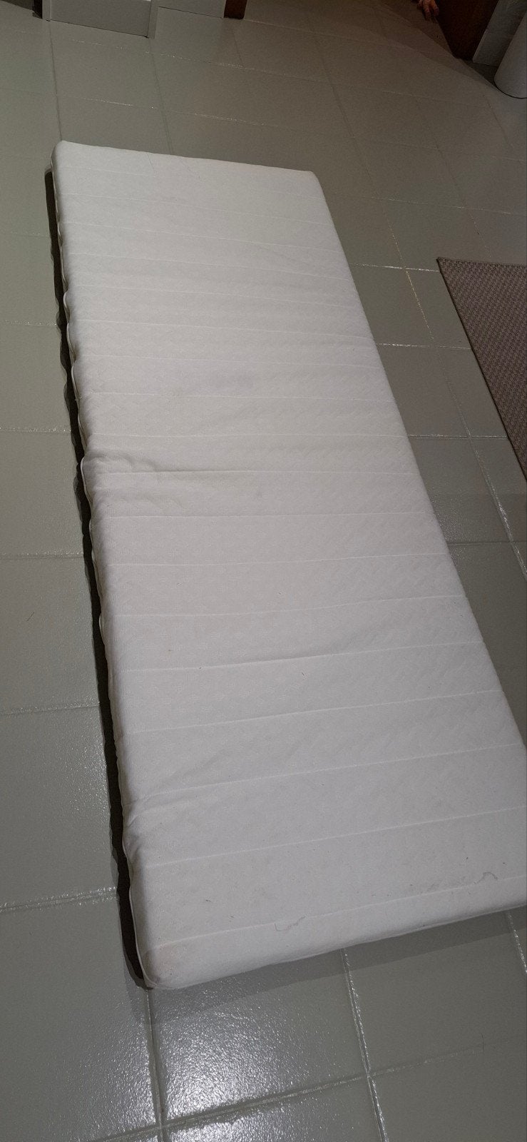 Caravan topper 70x190 Oplegmatras 9cm dik, Ophalen