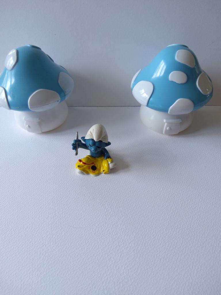 Schtroumpf Tailleur, Collections, Schtroumpfs, Enlèvement ou Envoi, Utilisé, Poupée, Figurine ou Peluche