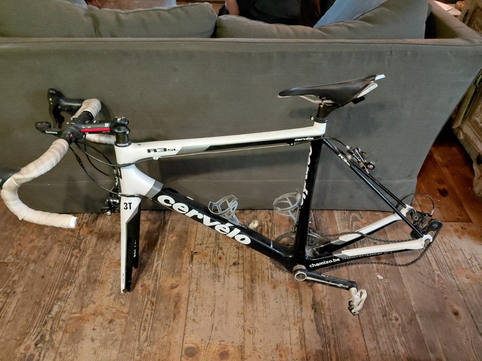 cadre de vélo, Enlèvement