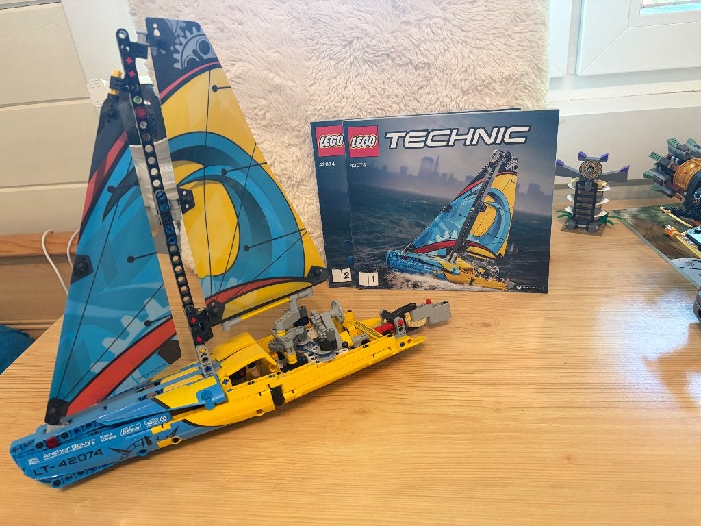 Lego set Technic 42074, Inclusief instructies, Verzenden, Lego, Zo goed als nieuw