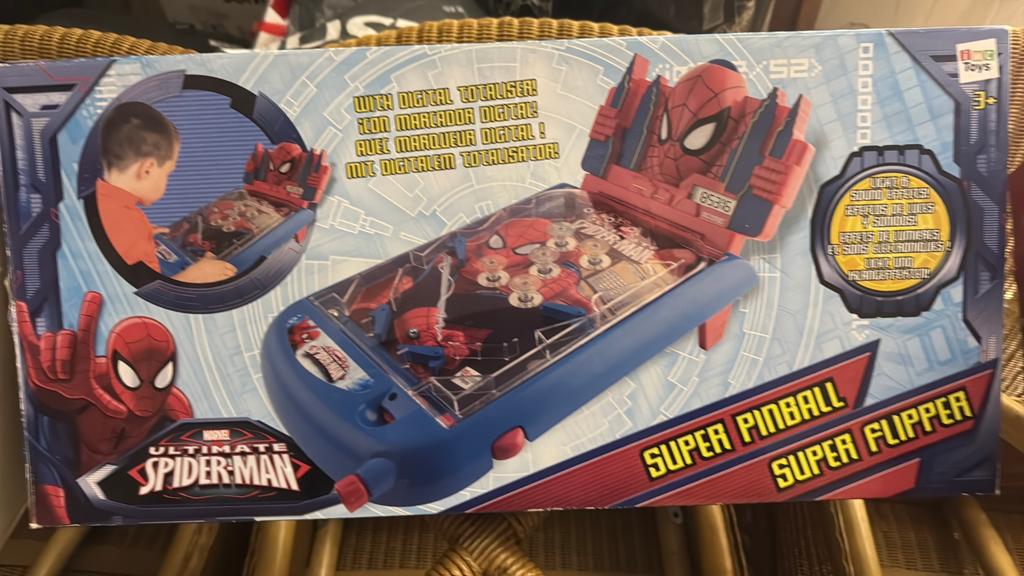 flipper Spiderman, Enfants & Bébés, Jouets | Tables de jeux, Enlèvement, Comme neuf