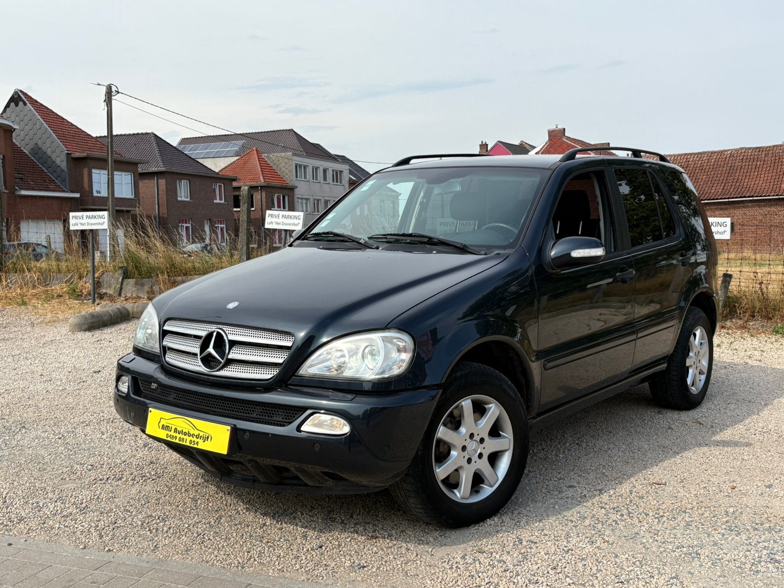 Mercedes ml 270 cdi Facelift, Automaat, Zwart, Parkeersensor, Leder