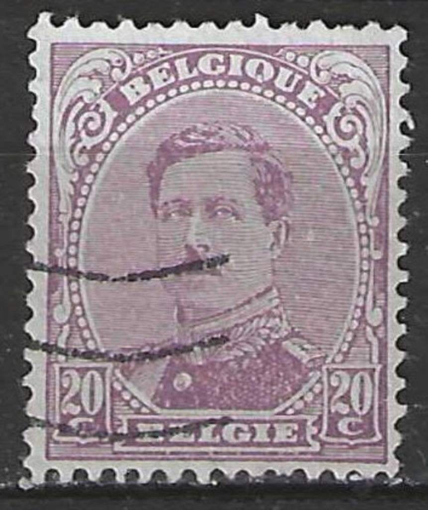 Belgique 1915 - Yvert/OBP 140 - Roi Albert Ier (ST), Timbres & Monnaies, Timbres | Europe | Belgique, Envoi, Affranchi, Oblitéré