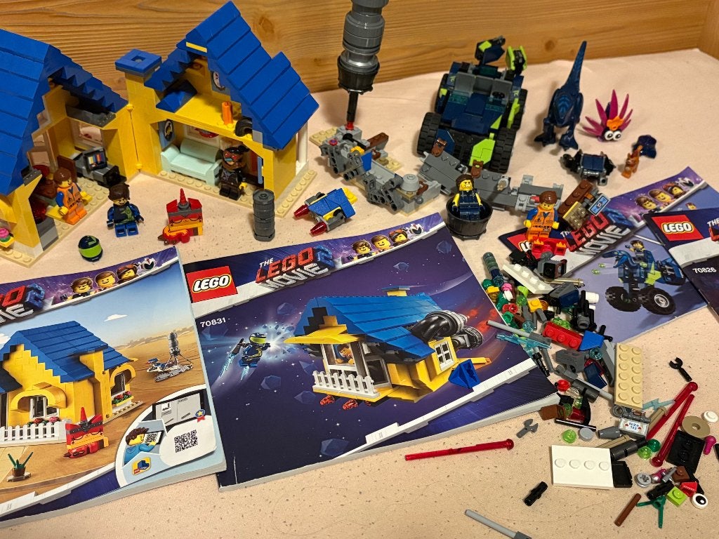 Complete LEGO Movie 2 Bundel - Sets 70831 + 70826, Overige thema's, Lego, Ensemble complet, Enlèvement