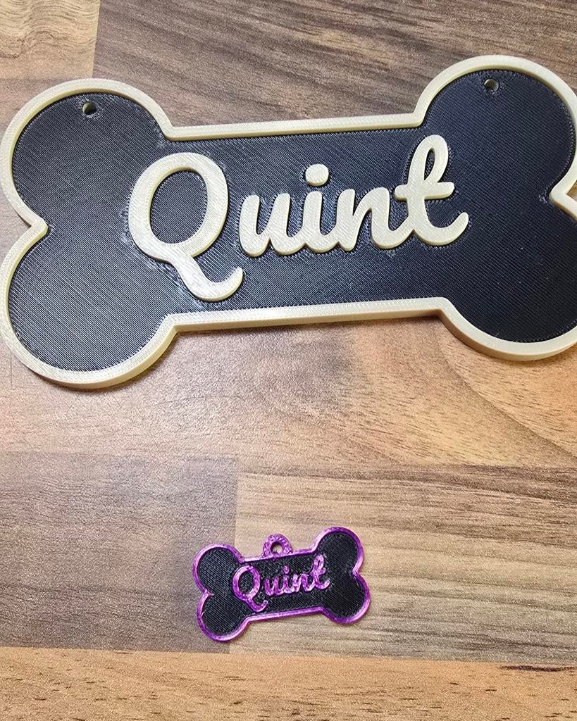 Plaques signalétiques avec imprimante 3D, Enlèvement