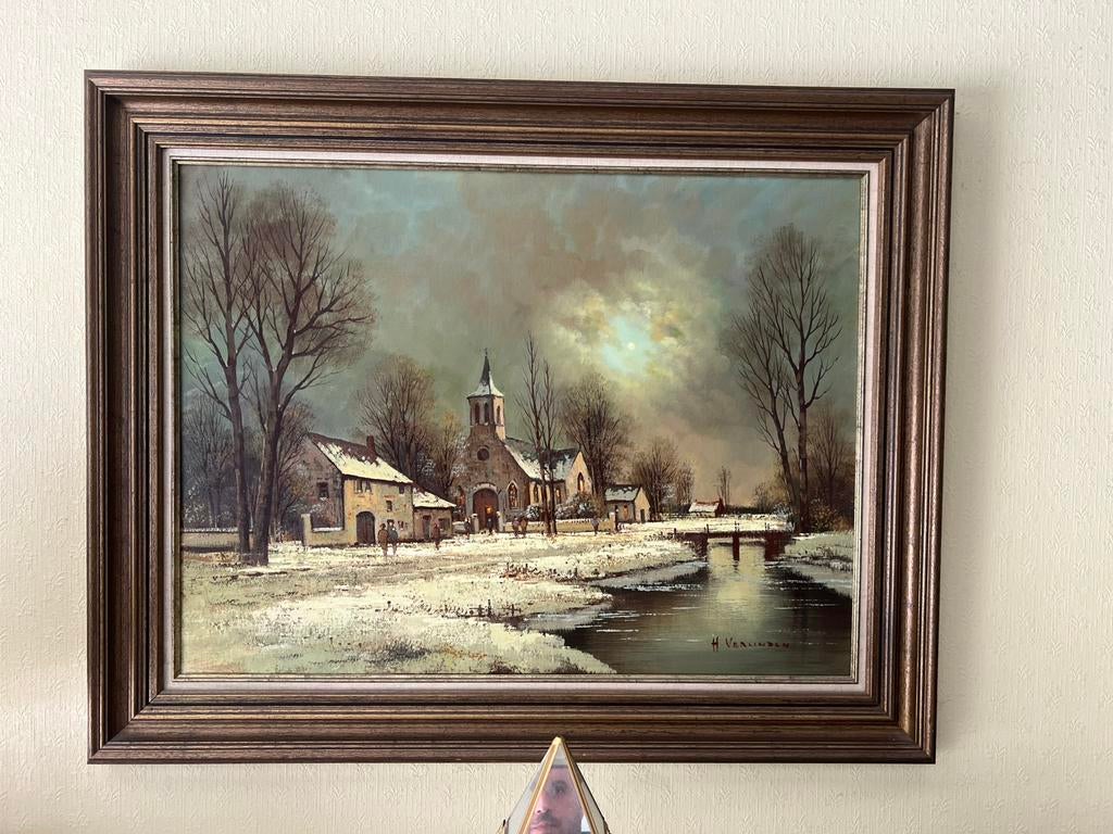Schilderij verlinden, Antiek en Kunst, Ophalen