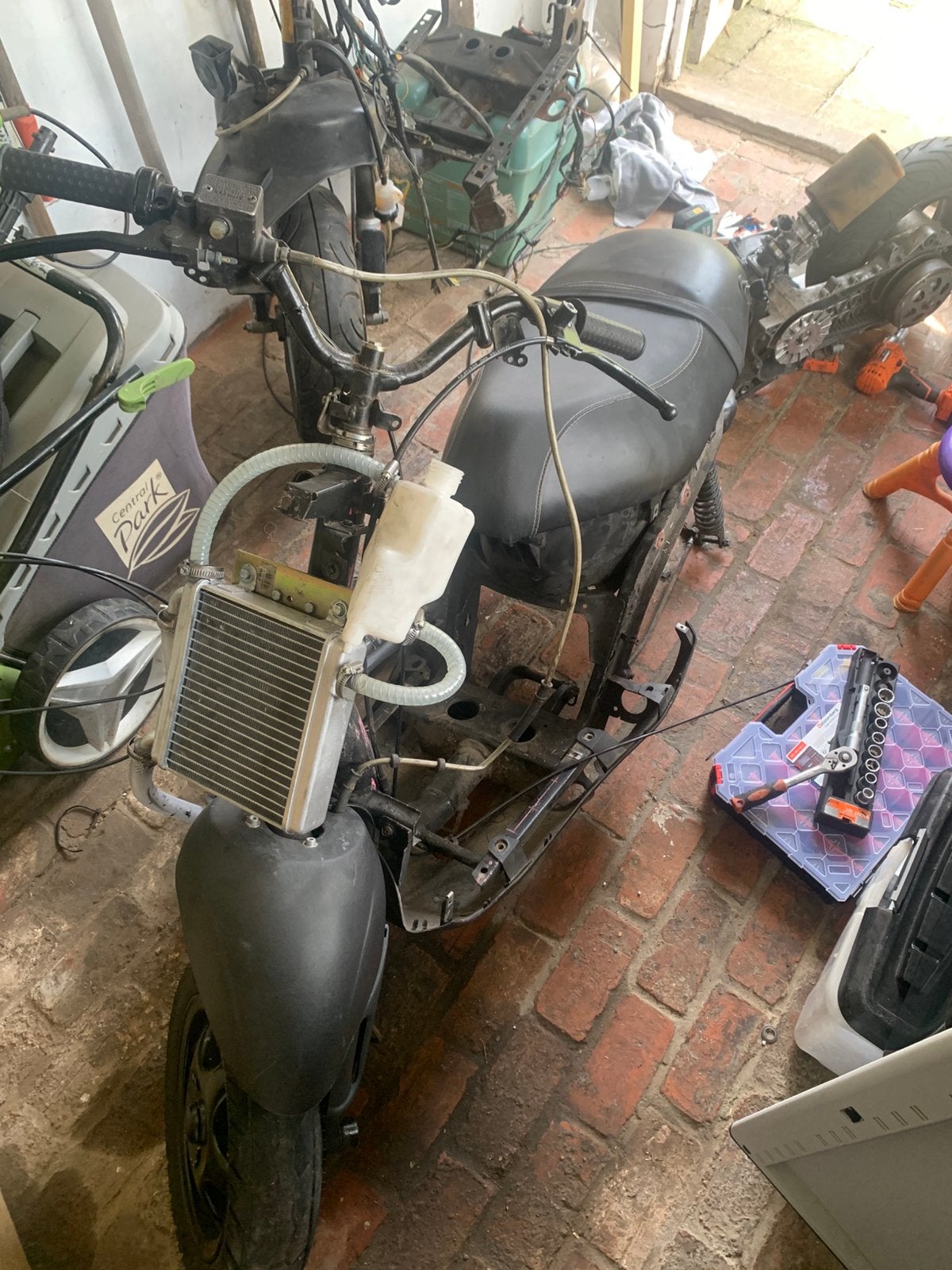 Zip frame en onderdelen, Fietsen en Brommers, Ophalen, Zo goed als nieuw, Gilera