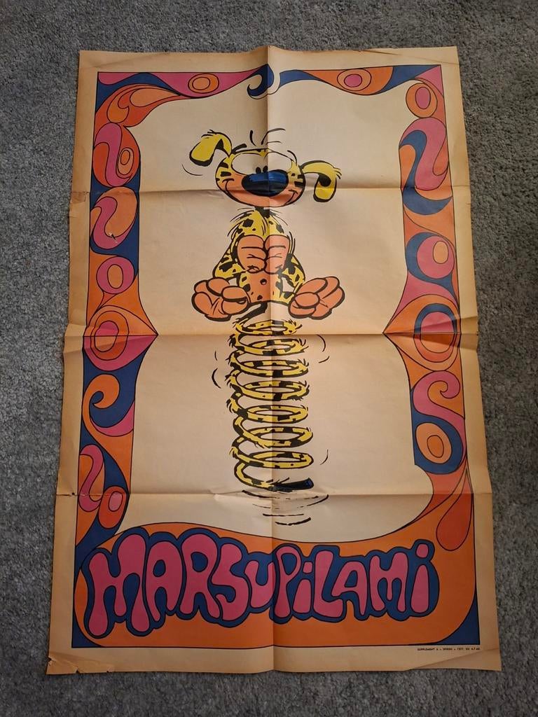 Marsupilami, Buck Danny,  Boule et Bill, encarts Spirou, Collections, Enlèvement ou Envoi