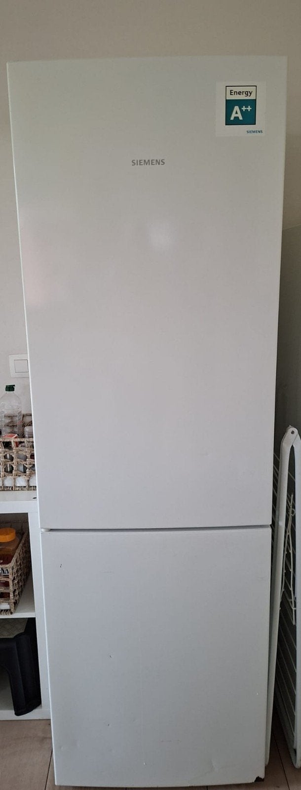 Siemens frigo met diepvries A++ energie, Ophalen, Gebruikt, 200 liter of meer, 60 cm of meer