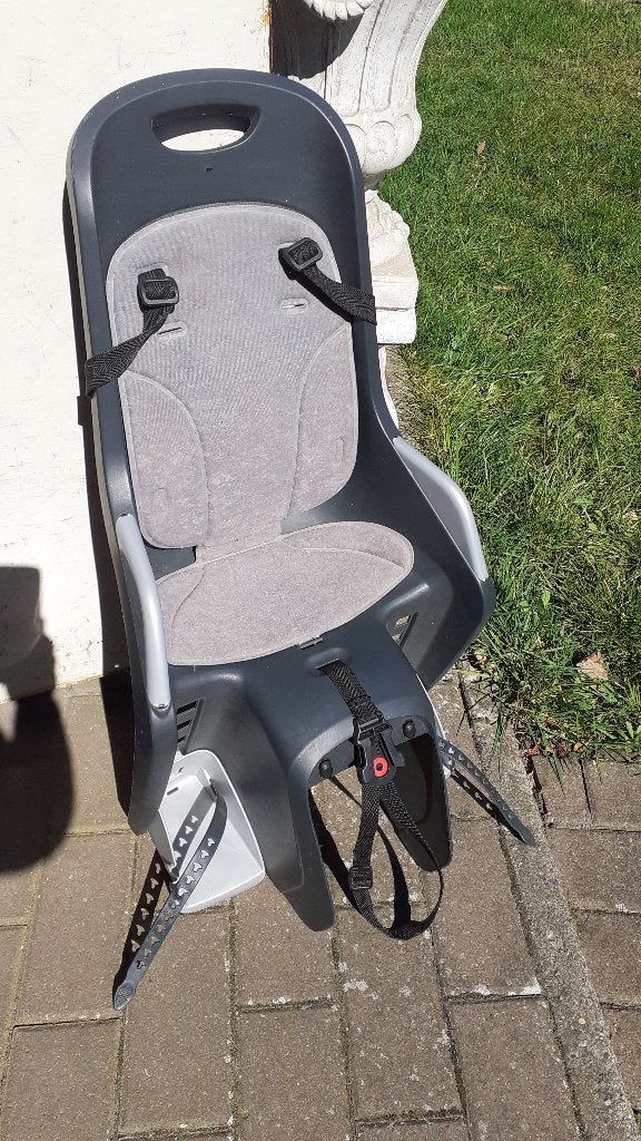 kinderfietsstoeltje, Repose-pieds, Enlèvement, Polisport, Siège arrière