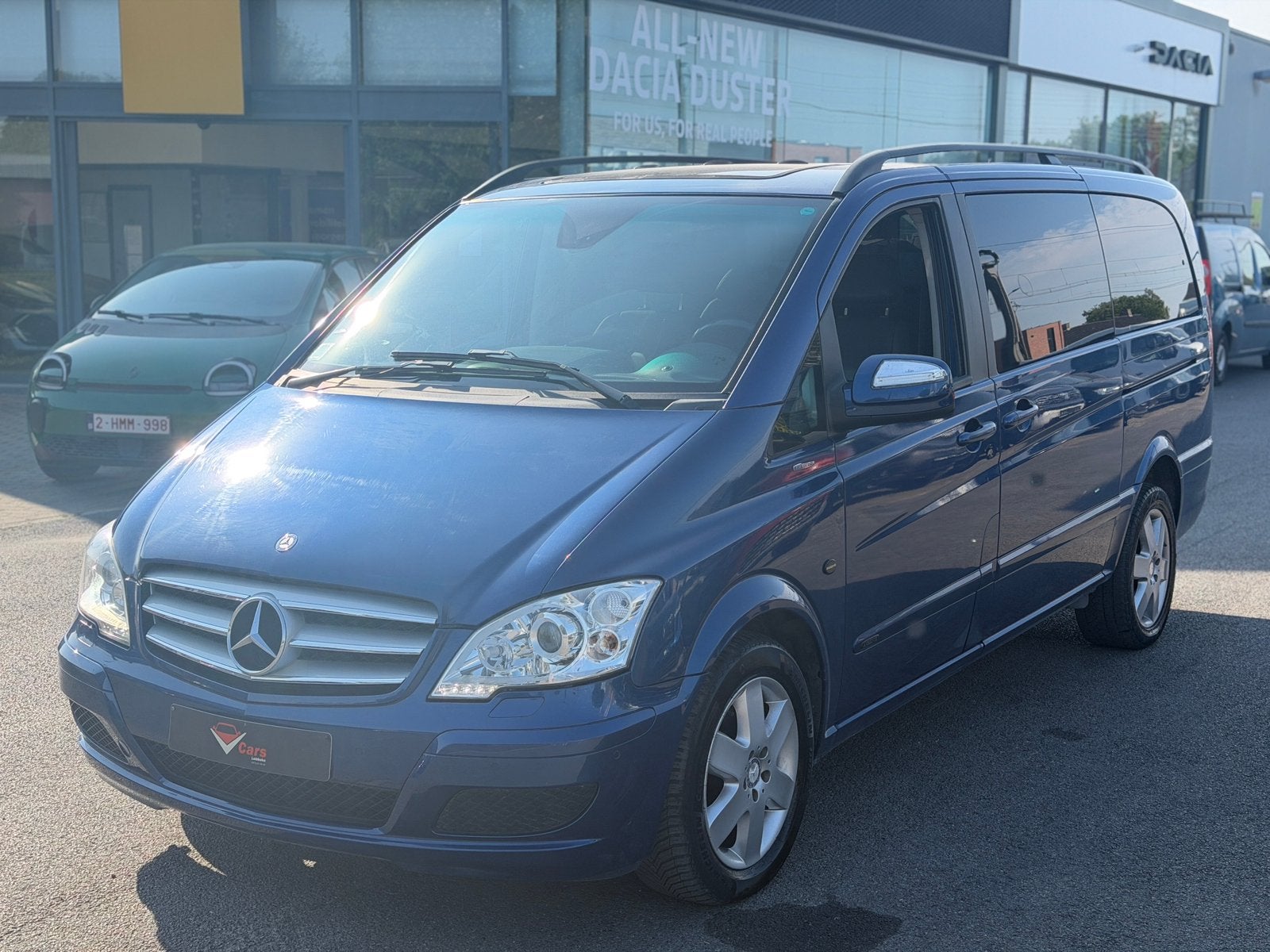 Mercedes viano V6 automaat dubbele cabine navi airco+ keur, Bluetooth, Euro 5, Achat, Entreprise