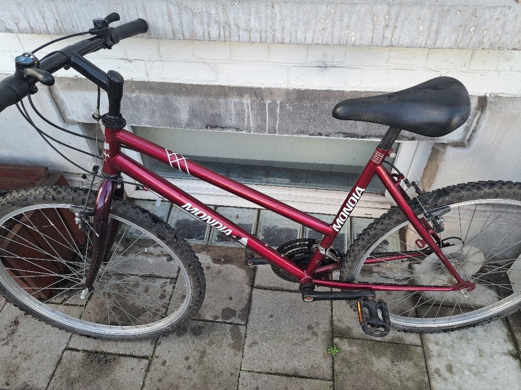 ‍️ Vélo Mondia Bordeaux – Bonne affaire, prêt à rouler!, Fietsen en Brommers, Ophalen, Gebruikt, Dames, Overige merken