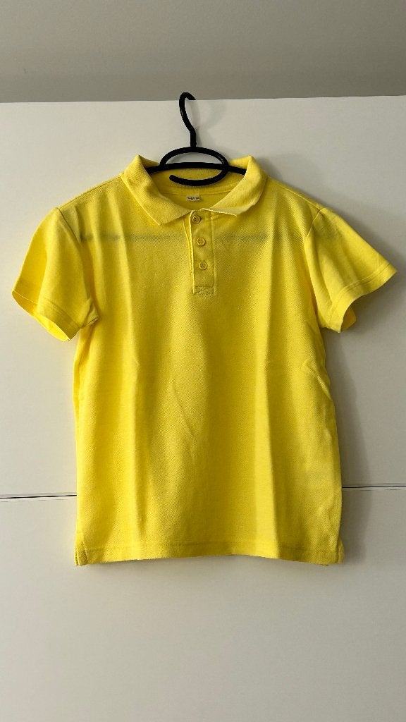 Gele polo maat 146/152, Kinderen en Baby's, Ophalen of Verzenden, Gebruikt, Jongen of Meisje, Shirt of Longsleeve