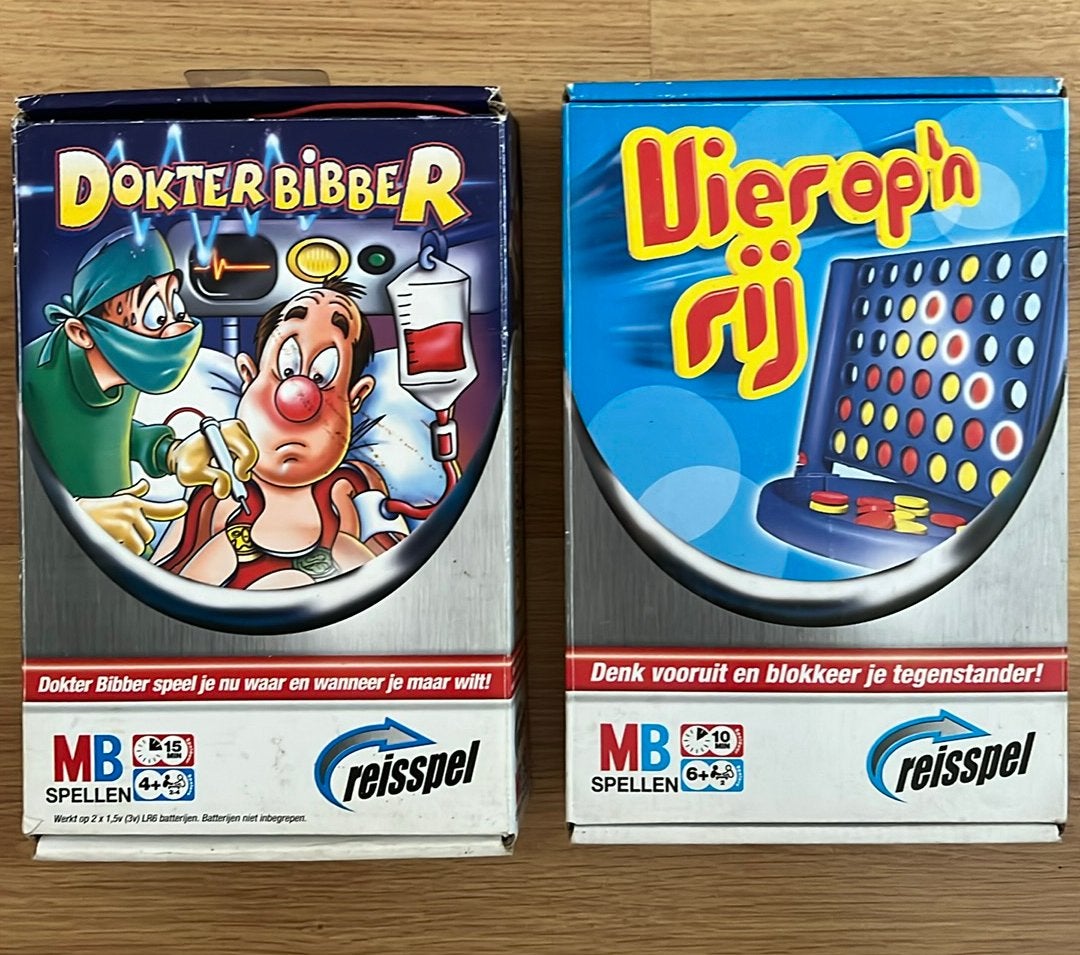 2 reisspelen, Hobby en Vrije tijd, Gezelschapsspellen | Overige, Ophalen of Verzenden, Gebruikt