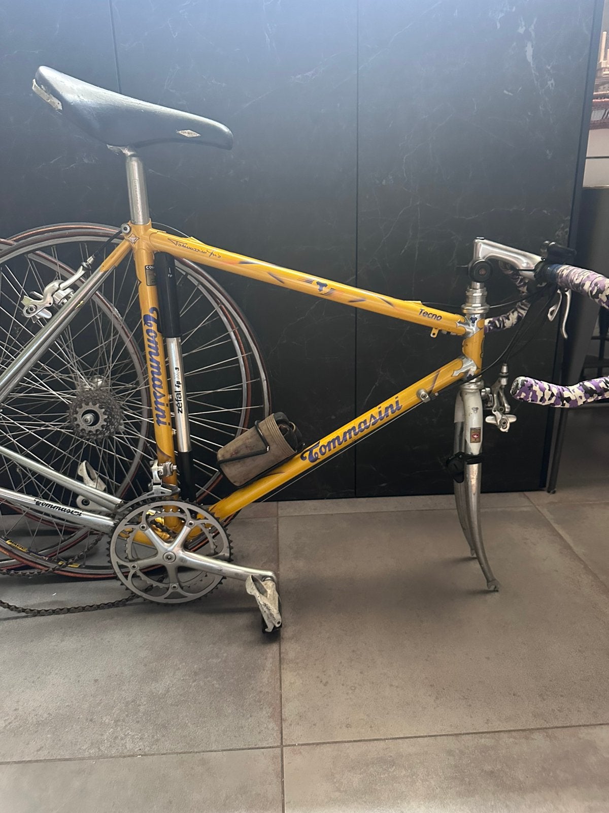 Koersfiets Tommasini Tecno - 52, Ophalen, Gebruikt, Titanium, Heren