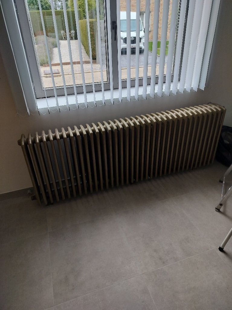 radiateur en fonte, Bricolage & Construction, Enlèvement, Utilisé, 150 cm ou plus, Radiateur