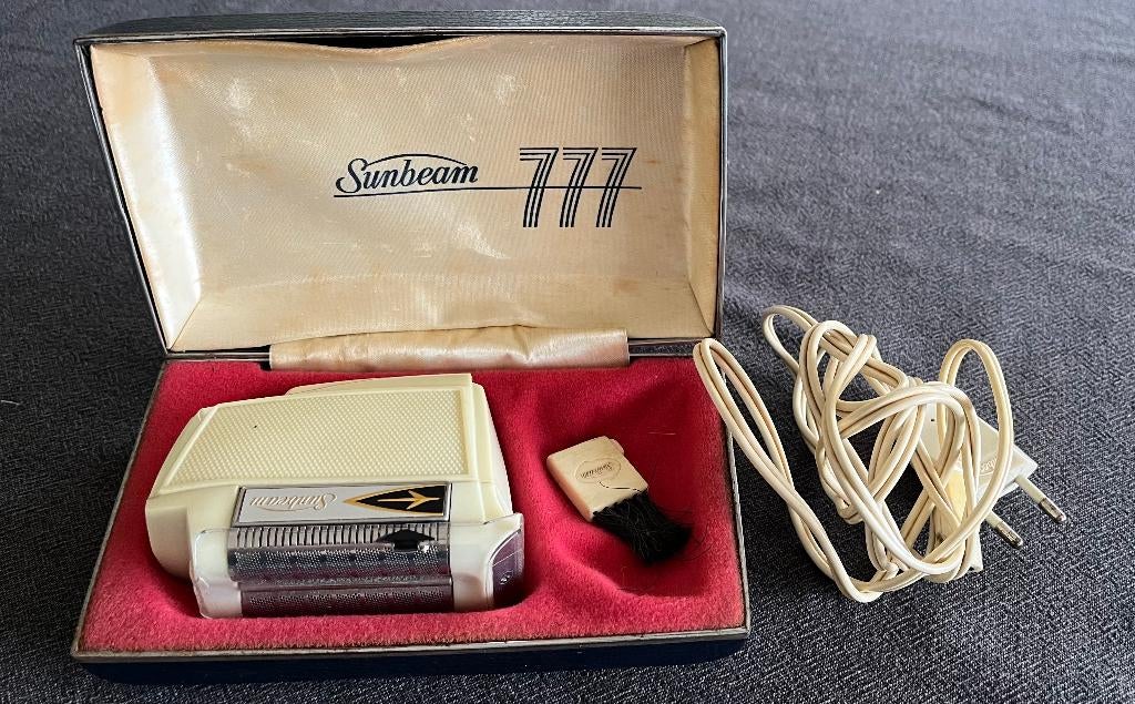Sunbeam 777 VINTAGE scheermes!, Ophalen of Verzenden, Gebruikt, Scheren en Epileren