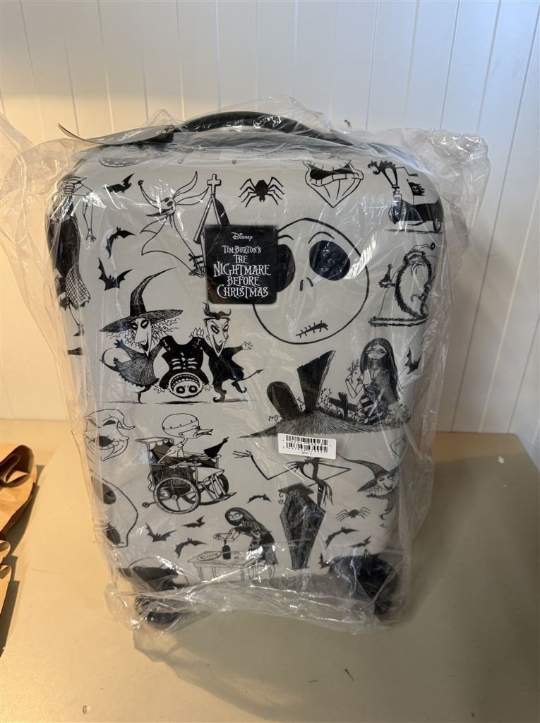Disney The Nightmare Before Christmas Rollende Bagage Koffer, Collections, Disney, Enlèvement ou Envoi, Neuf