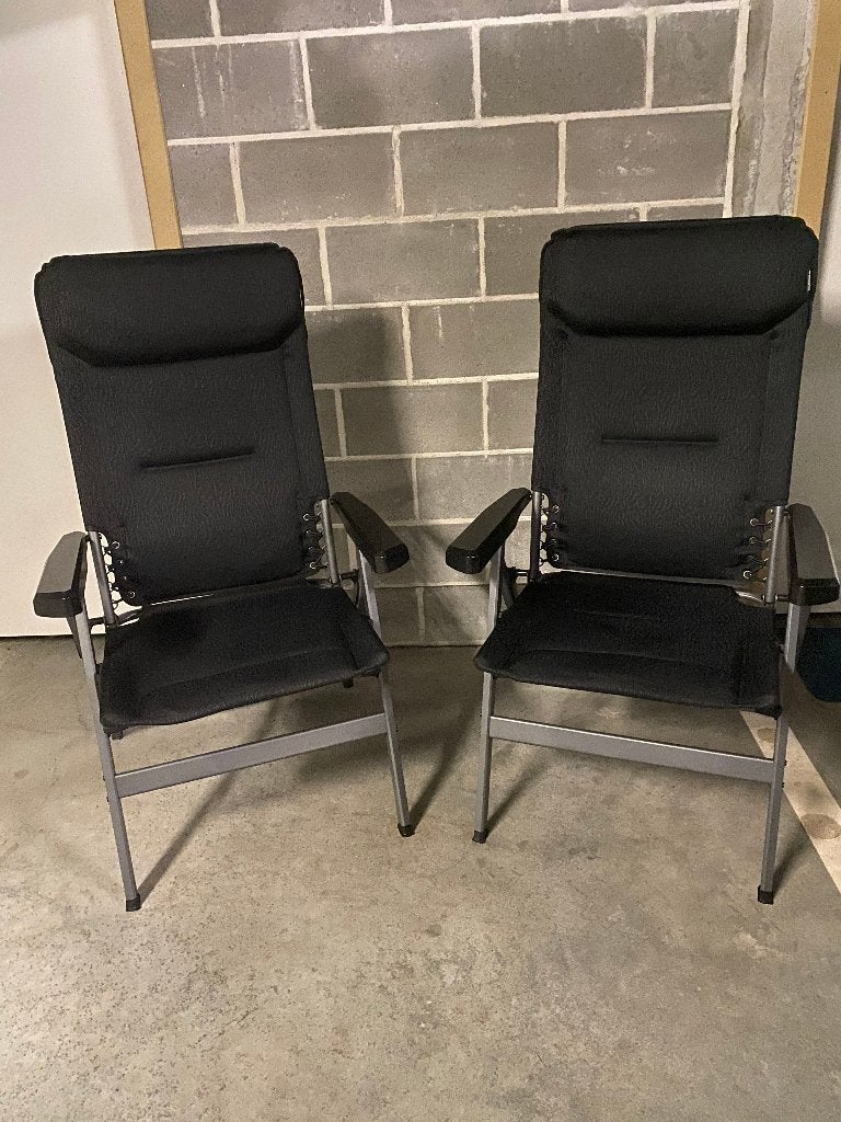 Deux fauteuils de camping avec housse de transport, Enlèvement, Comme neuf