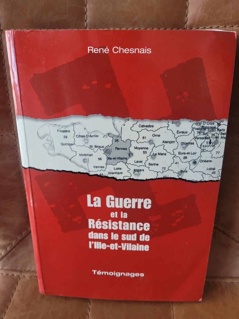 La Guerre et la Résistance dans le sud de l'Ille-et-Vilaine, Livres, Enlèvement ou Envoi