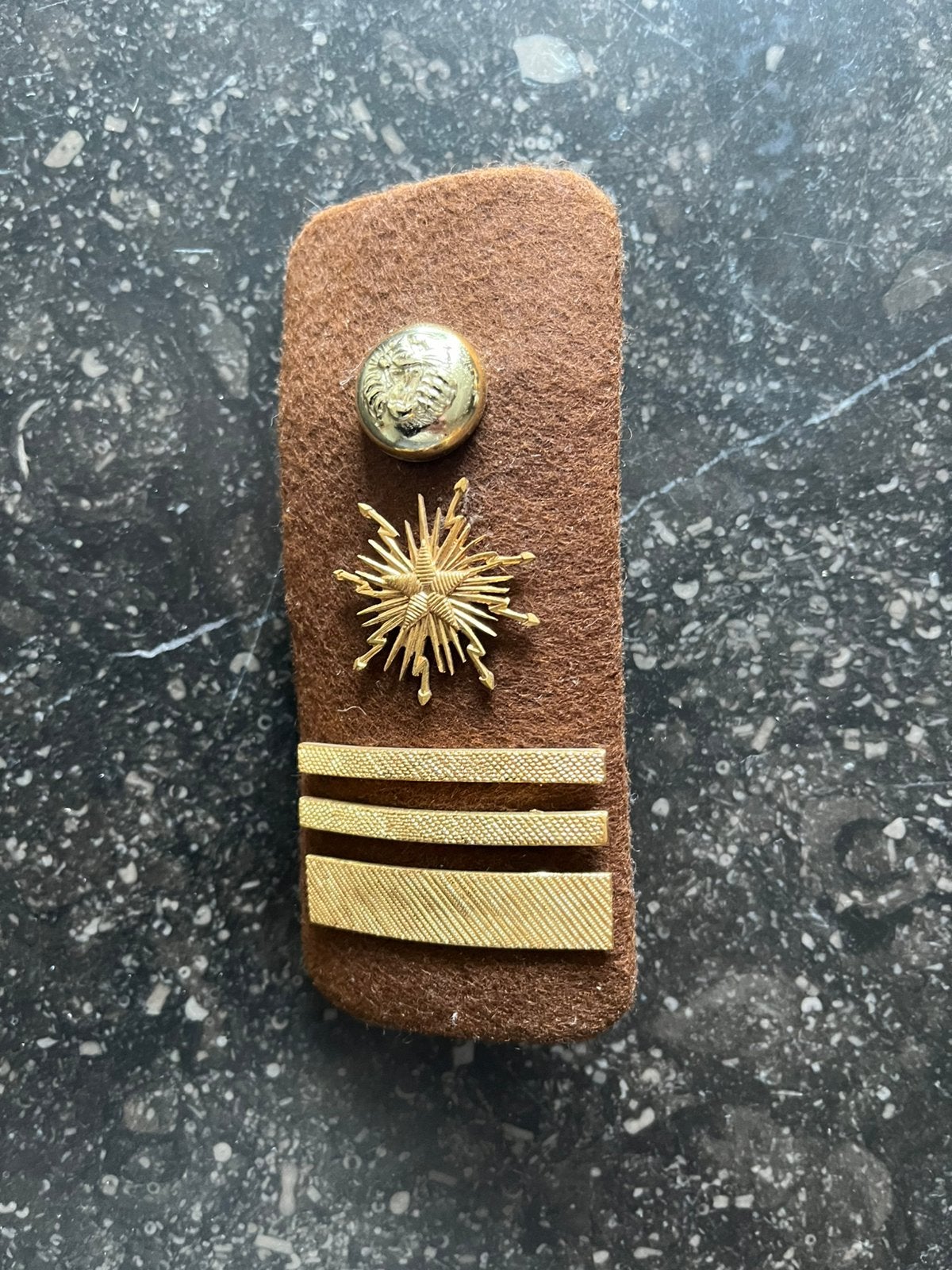 Epaulette van de Belgische politie van Congo, Ophalen of Verzenden