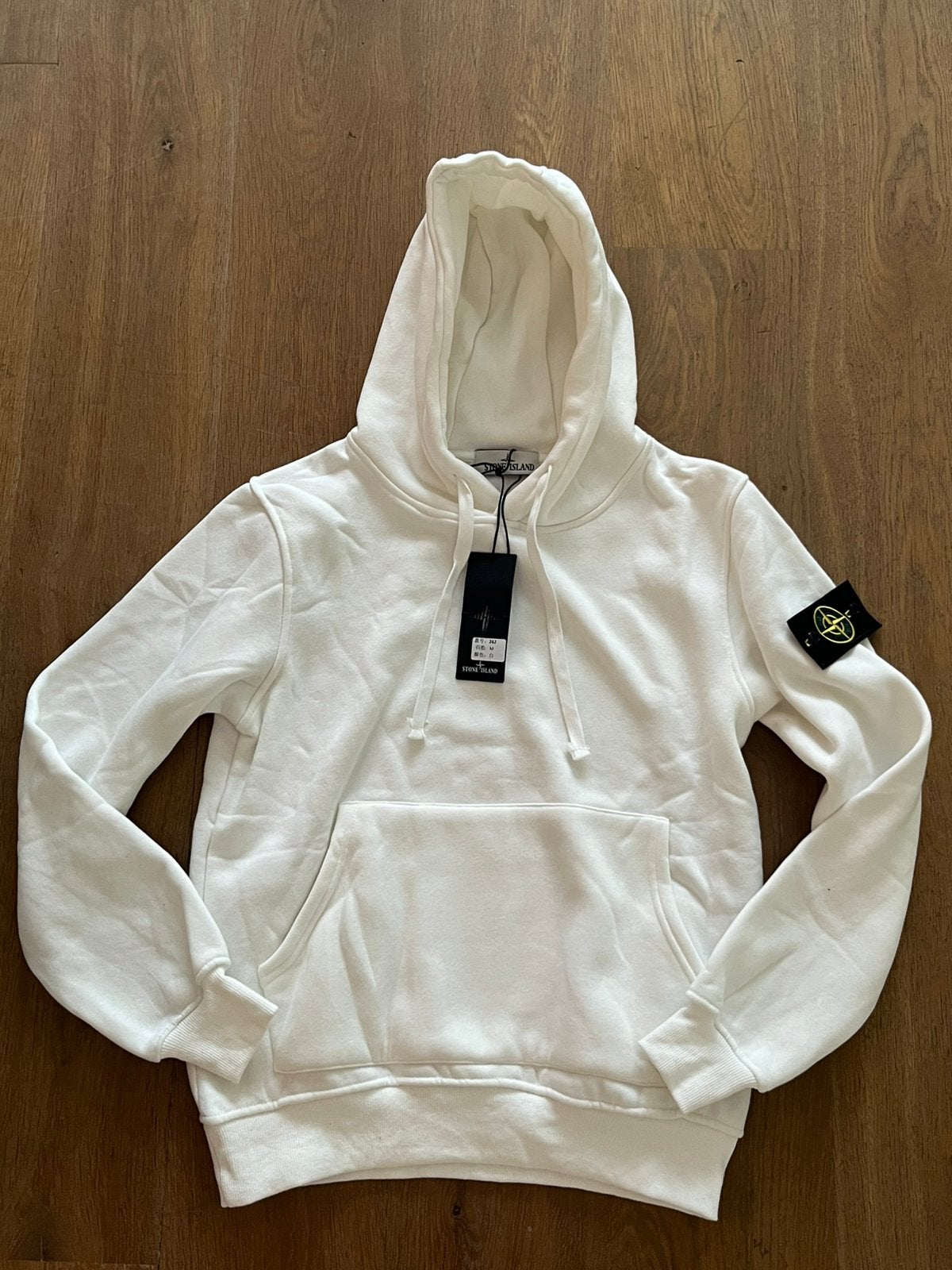 Witte stone island trui, Ophalen of Verzenden, Nieuw, Maat 48/50 (M), Wit