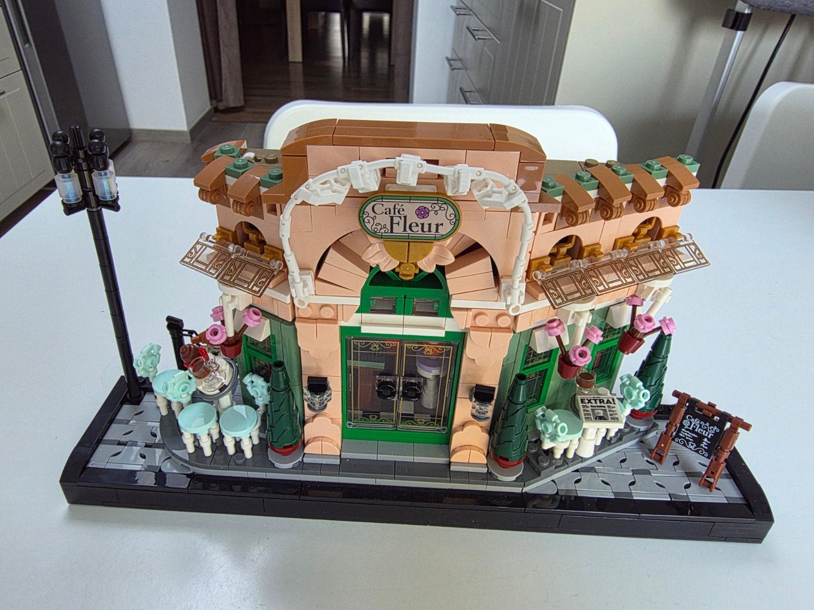 Maison Café Lego en très bon état, Enlèvement, Lego