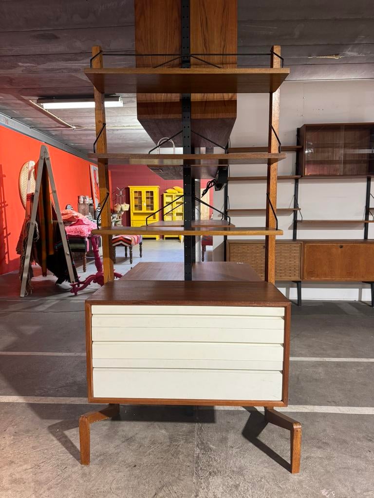 Poul Cadovius by Royal System vintage modulair wandsysteem, Ophalen of Verzenden