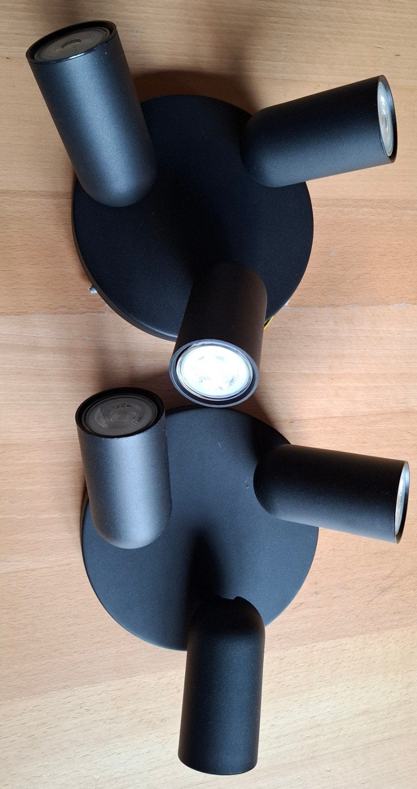 projecteurs en saillie - Philips Pongee (2 pièces) + LUMIÈRE, GU10, Comme neuf, Enlèvement, Philips