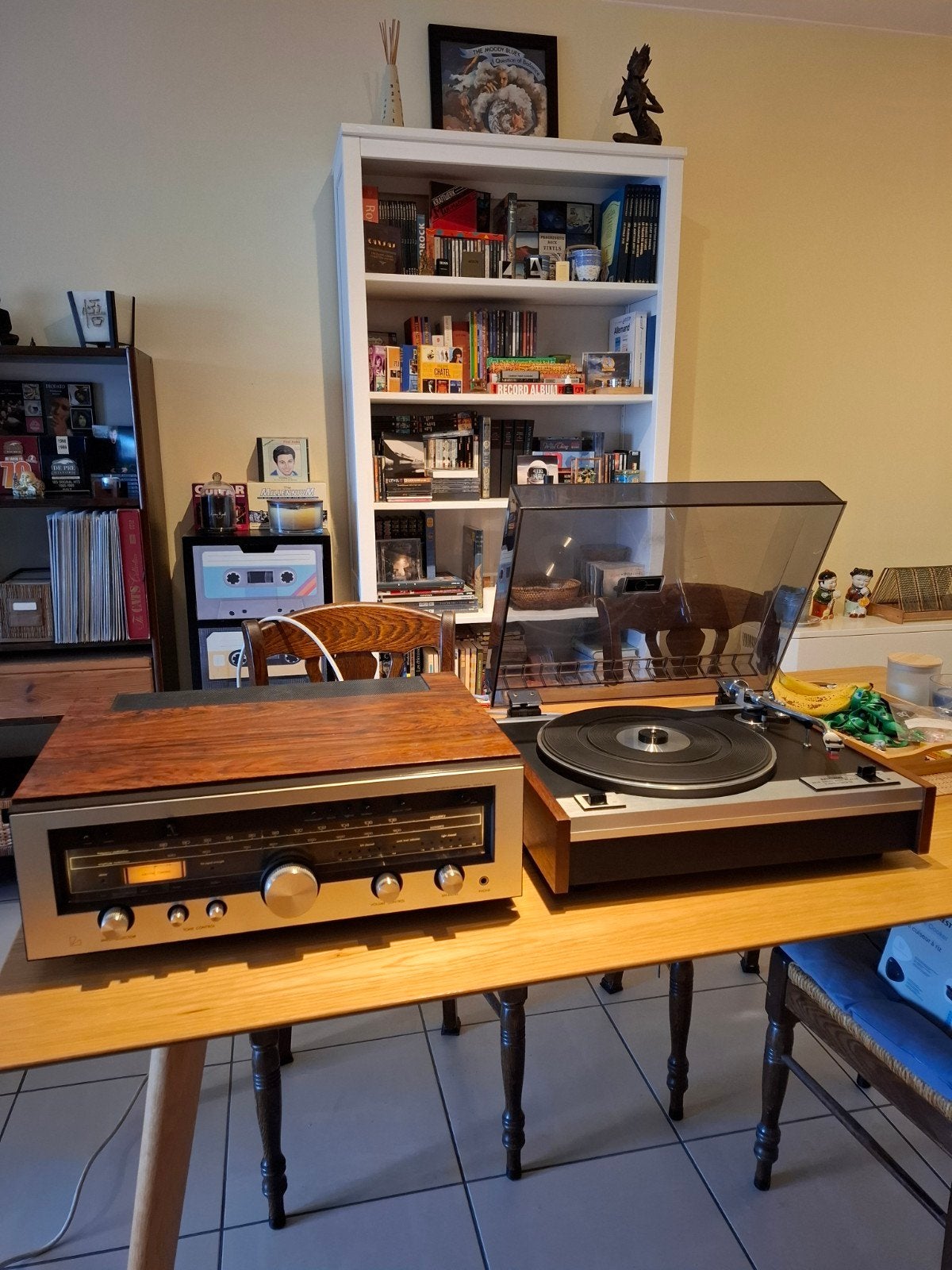 Vintage toestellen luxman micro seiki, Ophalen, Gebruikt