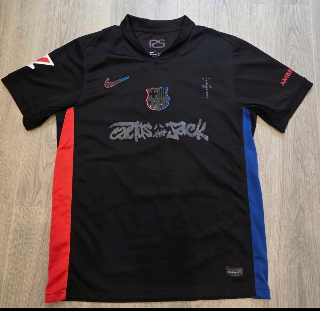 Barcelona Lamine Yamal Cactus Jack Origineel Nieuw 2026, Envoi