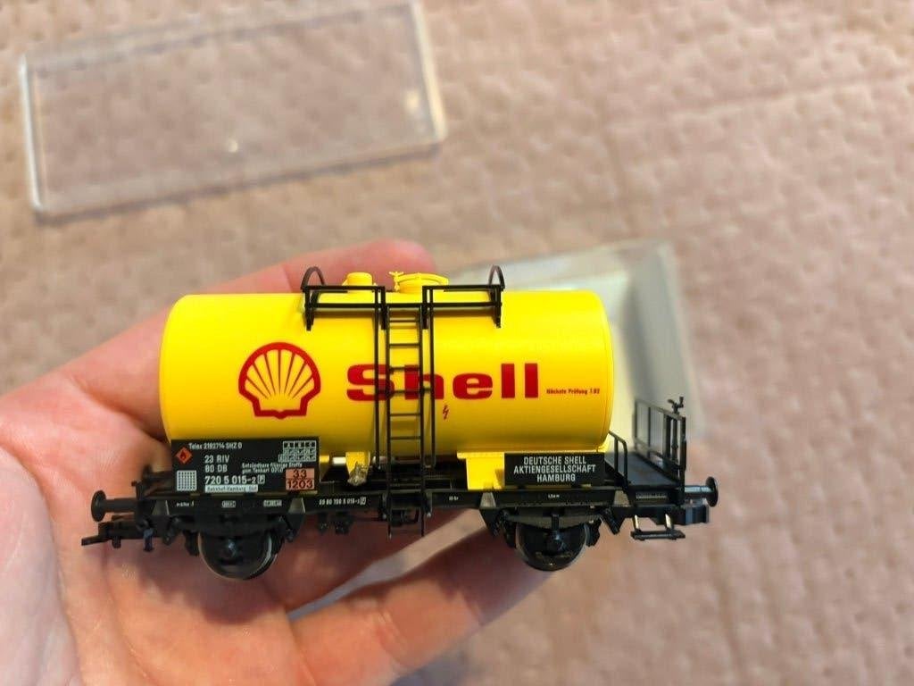 Fleischmann H0 5411 Shell Ketelwagon, Gelijkstroom, Geen, Wagon, Ophalen of Verzenden