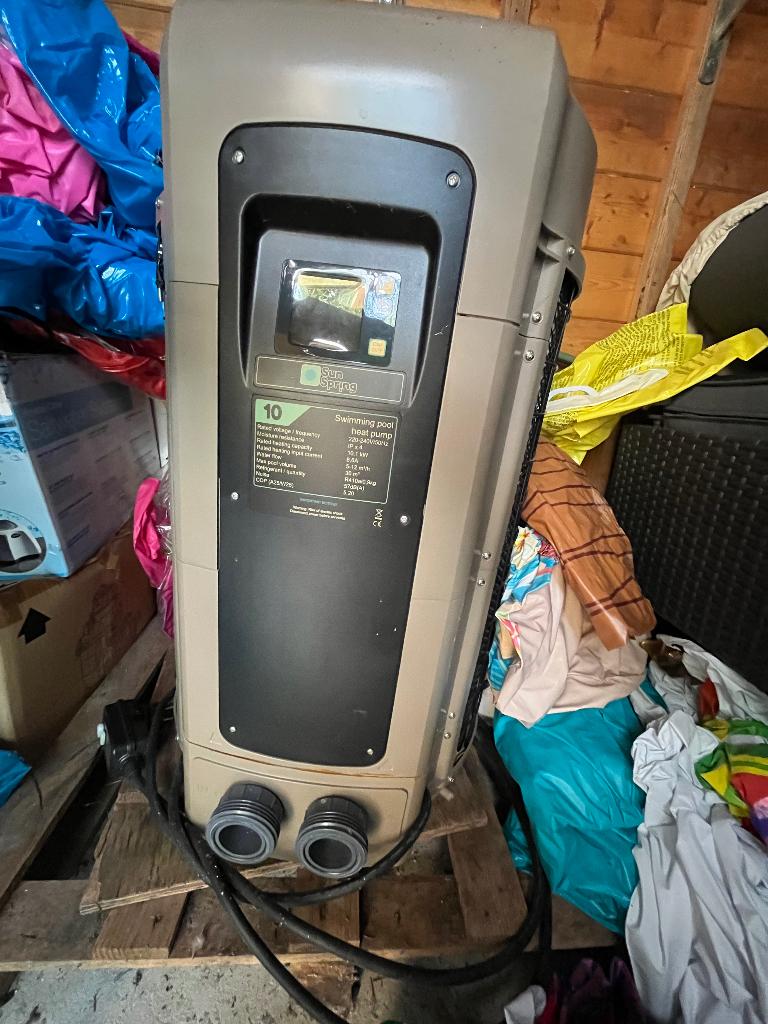 Pompe à chaleur pour piscine, Enlèvement, Comme neuf, Chauffage