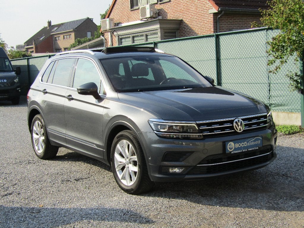 Vw Tiguan 2.0 TDI Automaat Highline, Cuir, Argent ou Gris, Achat, Entreprise
