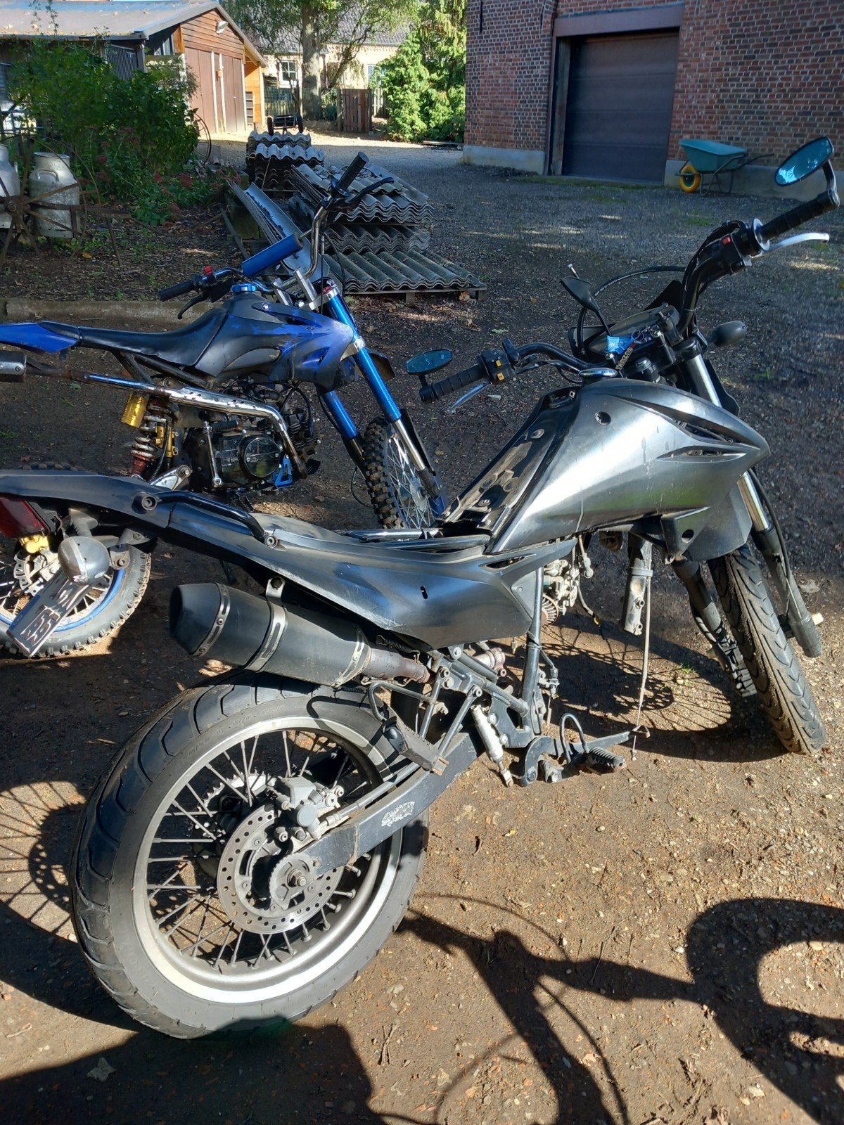 lot motos, Enlèvement