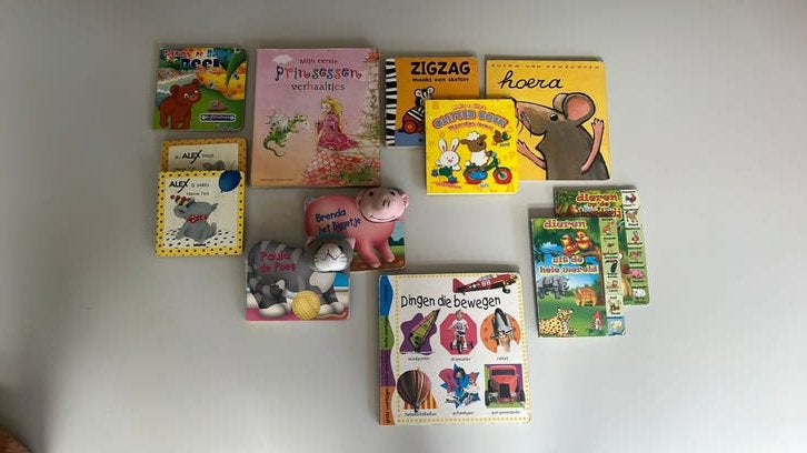 Kinderboeken peuters, Ophalen