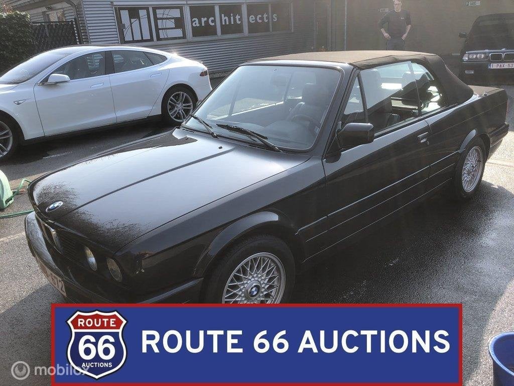 BMW 325i Cabriolet E30 | 1992 | Route 66 Auctions, Autos, Achat, Entreprise, Boîte manuelle, Autre carrosserie