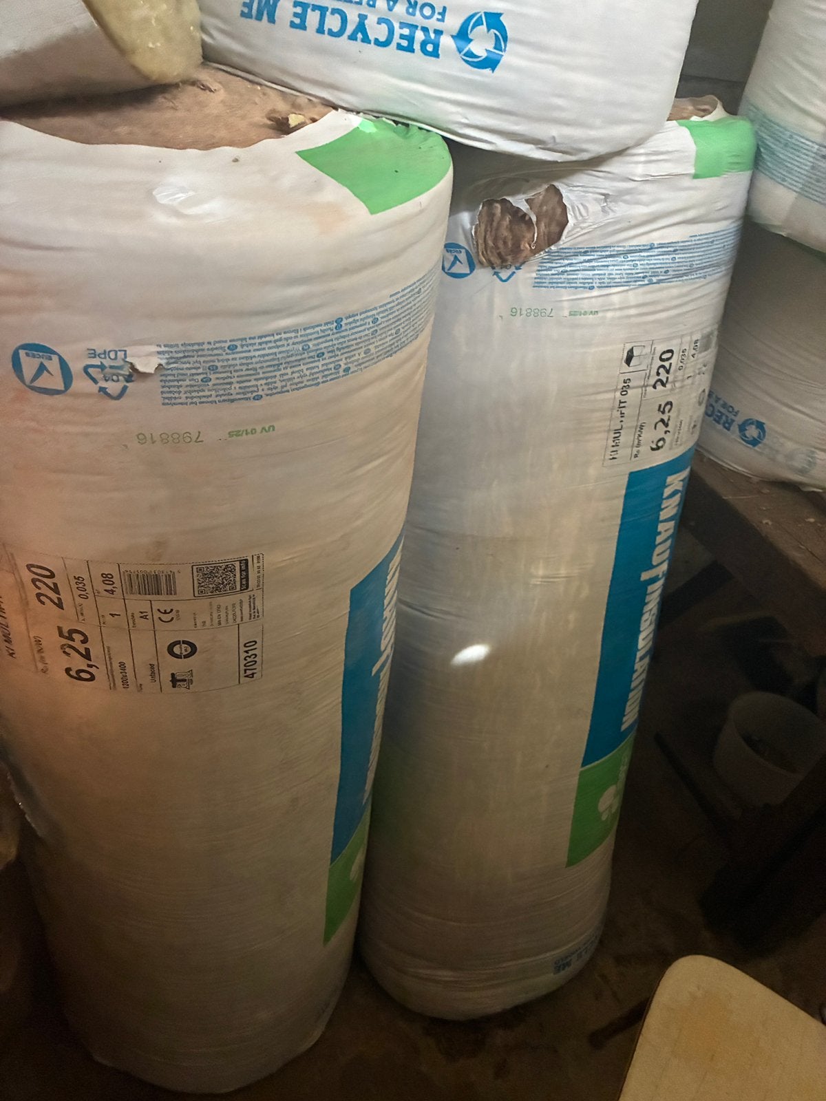 Overschot isolatie Knauf multifit, Enlèvement, Comme neuf, Laine de verre