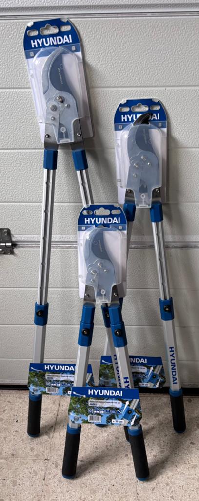 Nieuwe Hyundai Telescopische Takkenschaar 69-105 cm, Ophalen of Verzenden, Nieuw, Minder dan 20 mm, Telescopisch