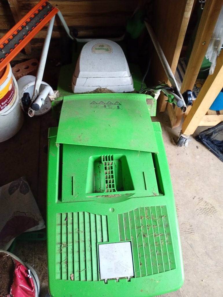 Grasmaaier, Viking / Stihl, Sac de ramassage, Enlèvement, Utilisé