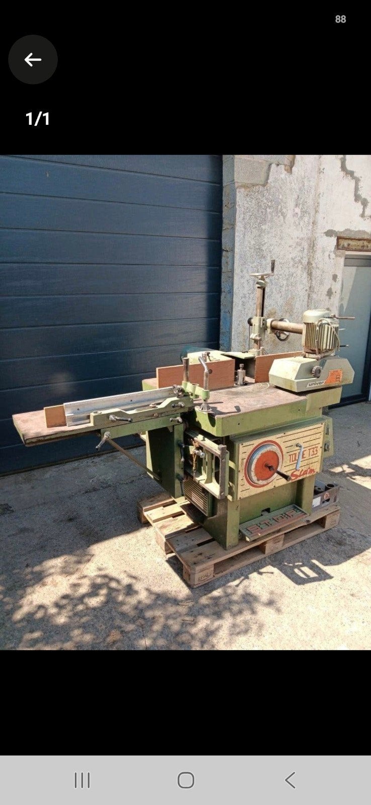 toupie steton avec entraineur et chariot, Enlèvement