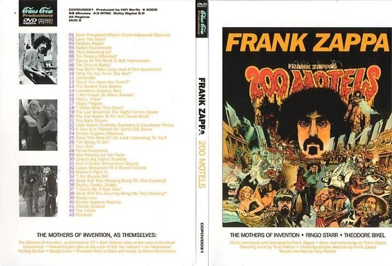 DVD - Frank ZAPPA - 200 MOTELS, Cd's en Dvd's, Verzenden, Nieuw in verpakking, Concert