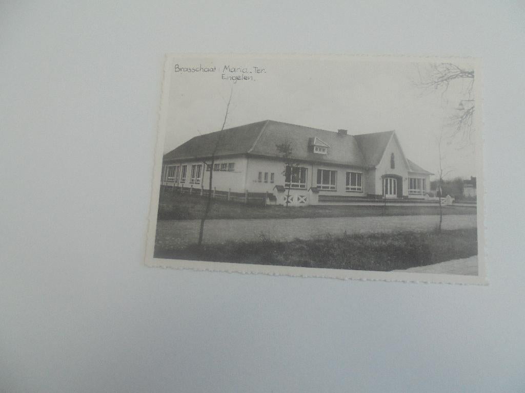 brasschaat- school-maria ter engelen, Verzamelen, Postkaarten | België, Verzenden, 1940 tot 1960, Ongelopen, Antwerpen