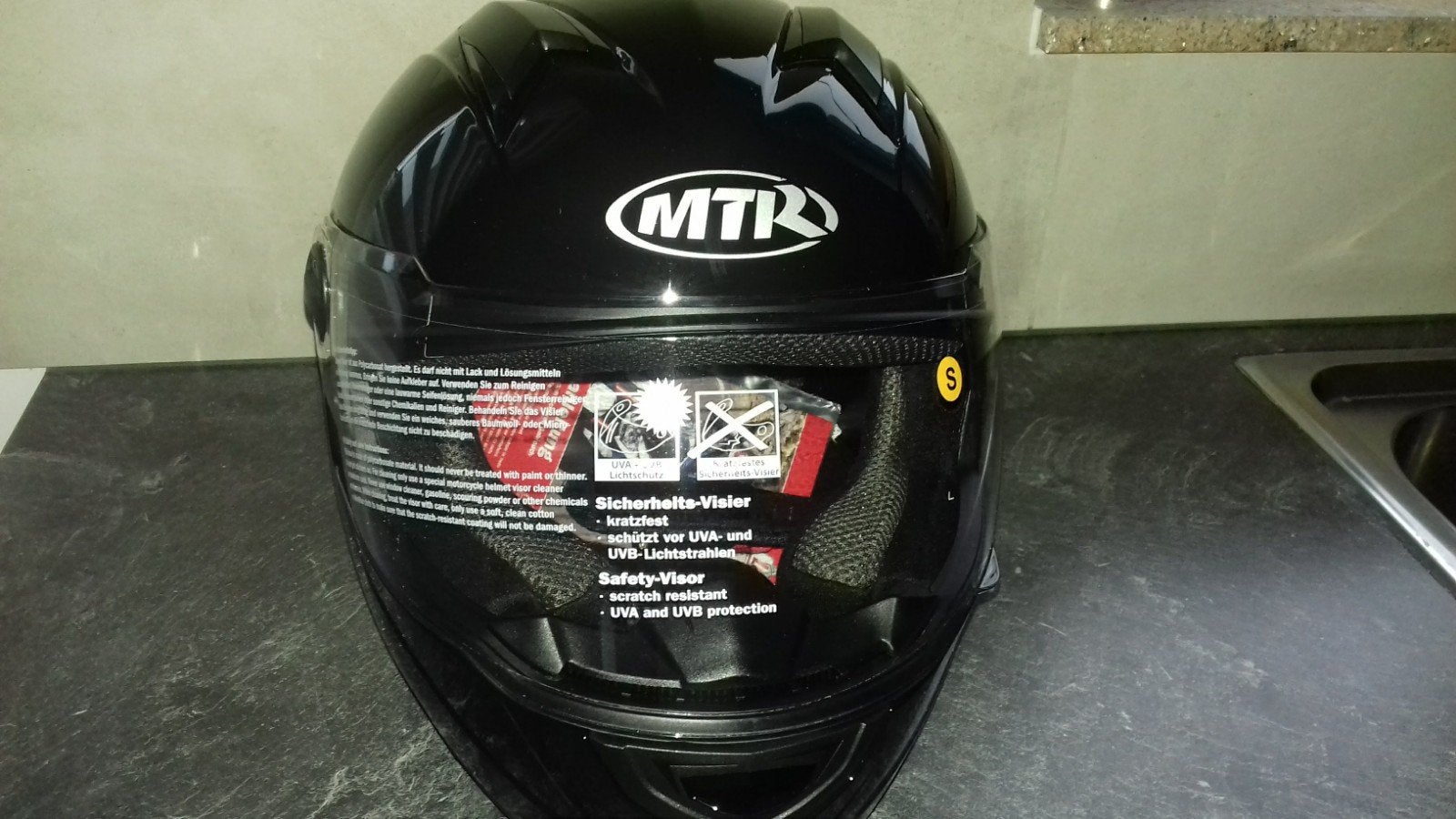 casque moto MTR taille S, Enlèvement, Neuf, avec ticket, S, Autres marques