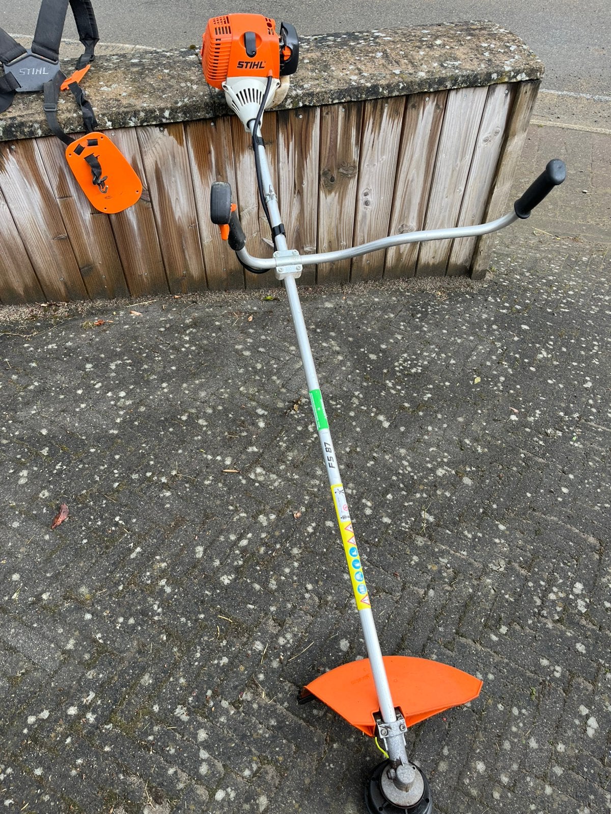 Débroussailleuse Stilh fs 87, Ophalen, Gebruikt, 10 tot 30 cm, Benzine