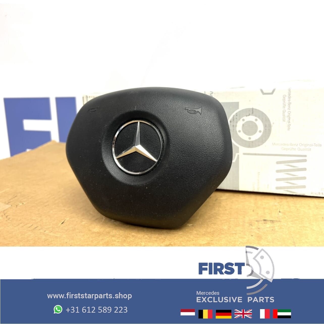 AMG STUURAIRBAG W176 W246 W204 W117 W204 W212 W207 W156 ORIG, Utilisé, -, -, Enlèvement ou Envoi