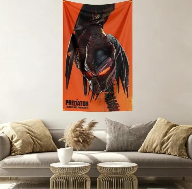 Grote vlaggen Predator (150x90cm) Nieuw.