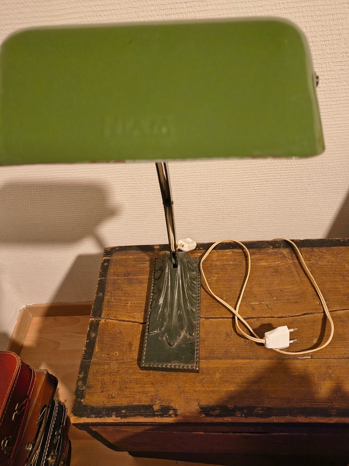 Lampe de notaire art déco NIAM., Antiquités & Art, Enlèvement